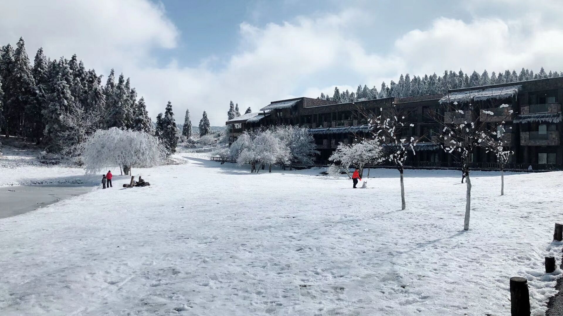 桂林天湖滑雪场，你肯定想象不到华南地区也能在冬季玩雪